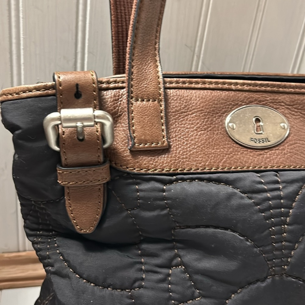FOSSIL Key-Per Quilted Shoulder Bag - Picture 3 of 9